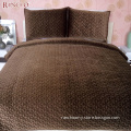 Latest european style bedspread king size velvet bedspread